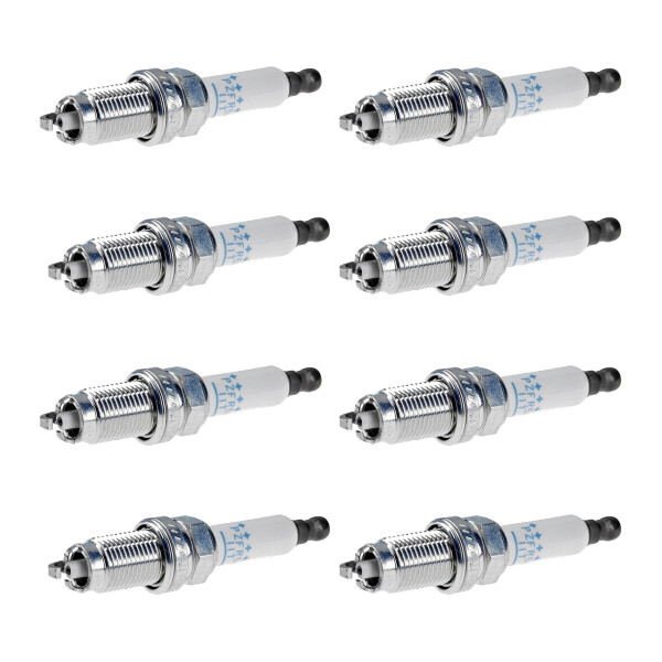8 Spark Plugs fixed SAE connection NGK IAM expertise for e.g. SKODA OCTAVIA