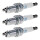 3 Spark Plugs fixed SAE connection NGK aftermarket expertise for MITSUBISHI