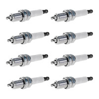 8 Spark Plugs fixed SAE connection NGK aftermarket...