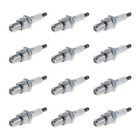 12 Spark Plugs fixed SAE connection NGK aftermarket...