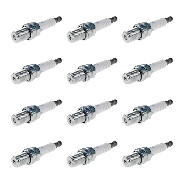 12 Spark Plugs fixed SAE connection NGK aftermarket expertise for BMW and others