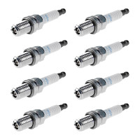 8 Spark Plugs fixed SAE connection NGK aftermarket...