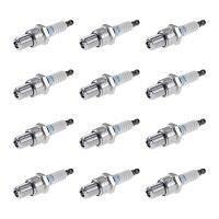12 Spark Plugs fixed SAE connection NGK aftermarket...