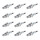 12 Spark Plugs fixed SAE connection NGK aftermarket expertise for KAWASAKI