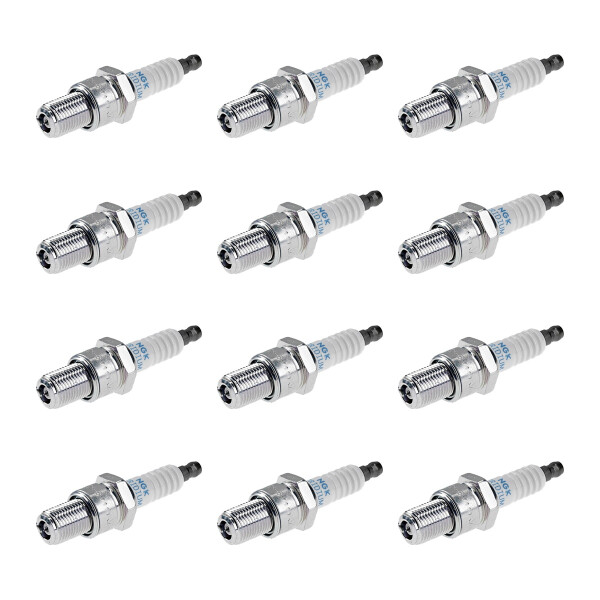 12 Spark Plugs fixed SAE connection NGK suitable for HONDA and others