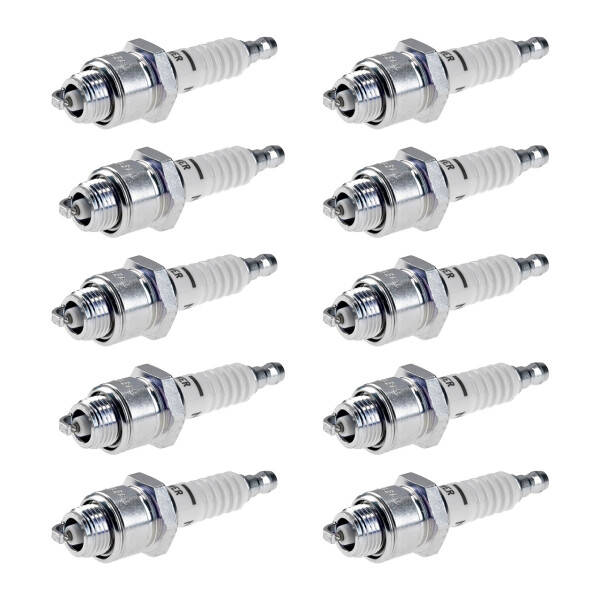 10 Spark Plugs fixed SAE connection NGK IAM expertise for various vehicles