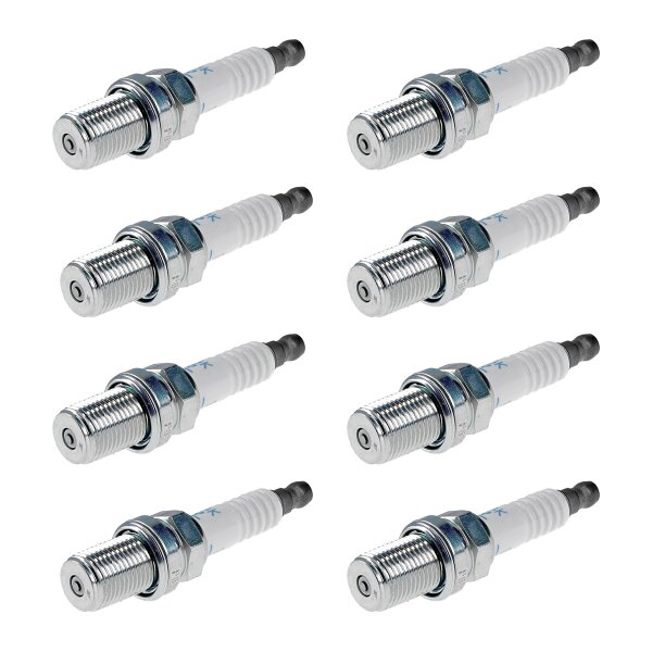 8 Spark Plugs fixed SAE connection NGK IAM-Expertise for various vehicles