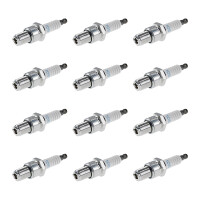 12 Spark Plugs fixed SAE connection NGK IAM-Expertise for...