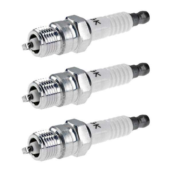 3 Zündkerzen fester SAE-Anschluss NGK IAM-Expertise für diverse Fahrzeuge