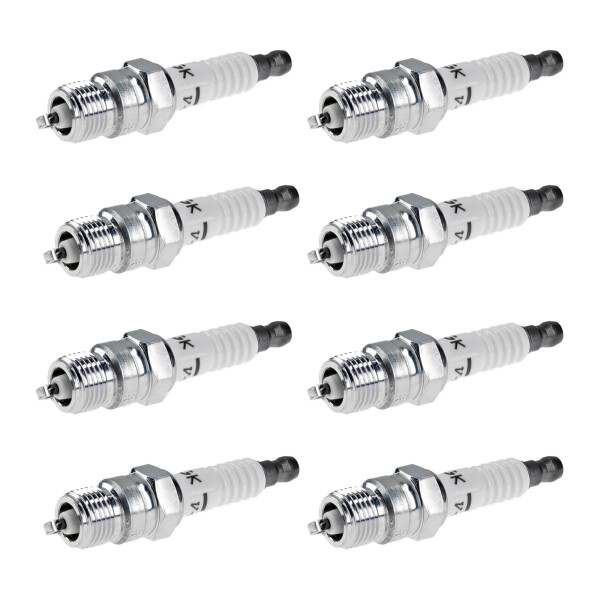 8 Spark Plugs fixed SAE connection NGK IAM expertise for various vehicles