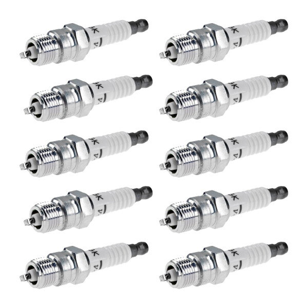 10 Spark Plugs fixed SAE connection NGK IAM expertise for various vehicles