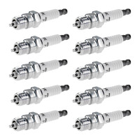 10 Spark Plugs fixed SAE connection NGK IAM expertise for...