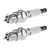 2 Spark Plugs fixed SAE connection NGK IAM expertise for...