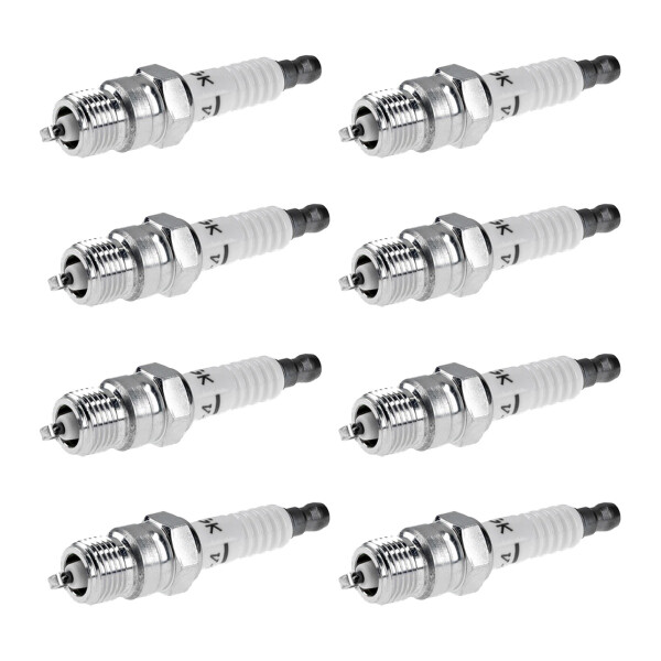 8 Spark Plugs fixed SAE connection NGK IAM expertise for various vehicles