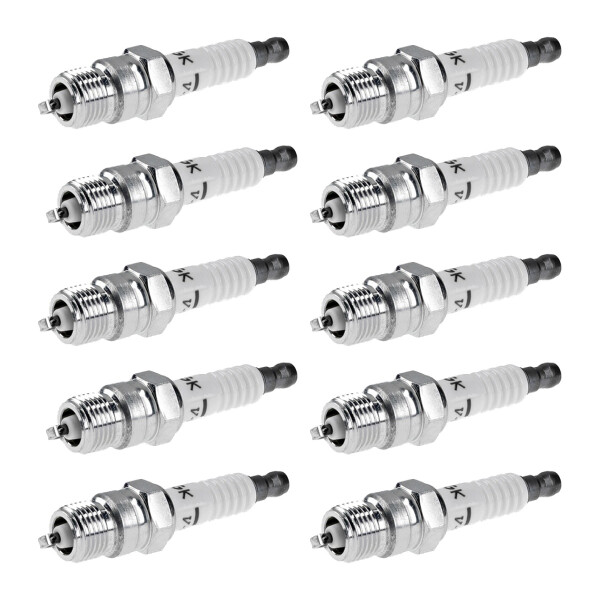 10 Spark Plugs fixed SAE connection NGK IAM expertise for various vehicles