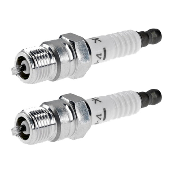 2 Spark Plugs fixed SAE connection NGK IAM expertise for various vehicles