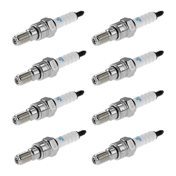 8 Spark Plugs Sliding Spark NGK aftermarket expertise for various vehicles