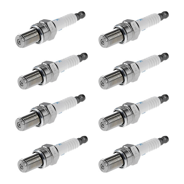 8 Spark Plugs fixed SAE connection NGK IAM-Expertise for various vehicles