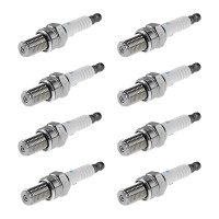 8 Spark Plugs fixed SAE connection NGK suitable for...