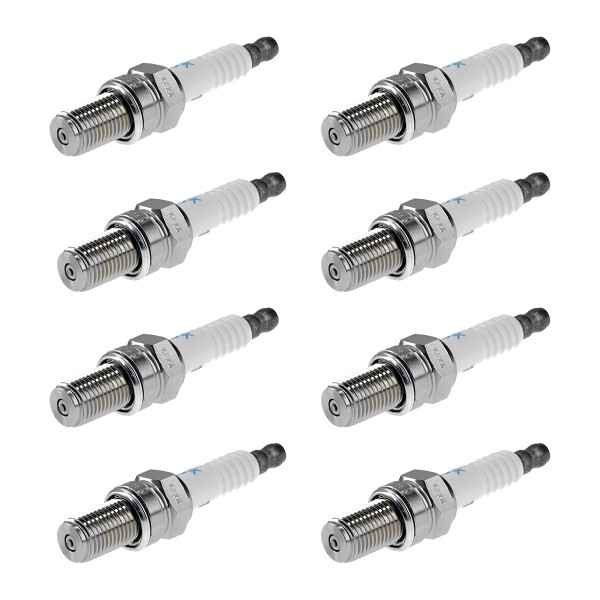 8 Spark Plugs fixed SAE connection NGK IAM-Expertise for various vehicles