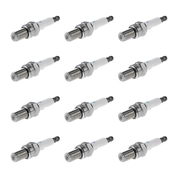 12 Spark Plugs fixed SAE connection NGK IAM-Expertise for various vehicles