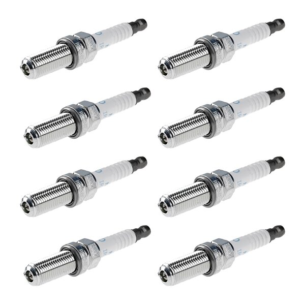 8 Spark Plugs fixed SAE connection NGK IAM-Expertise for various vehicles