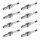 8 Spark Plugs fixed SAE connection NGK IAM-Expertise for various vehicles