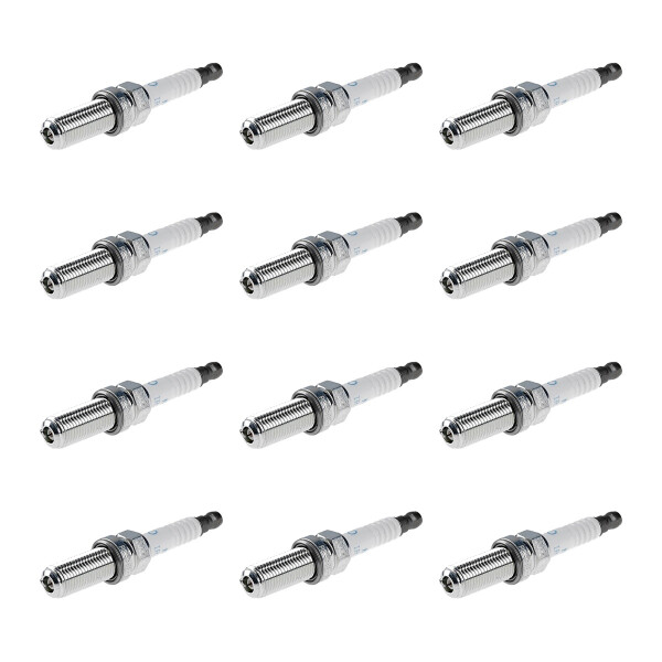 12 Spark Plugs fixed SAE connection NGK IAM-Expertise for various vehicles
