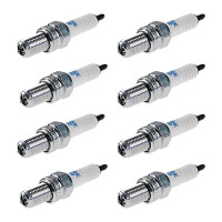 8 Spark Plugs with flat seal seat NGK aftermarket...
