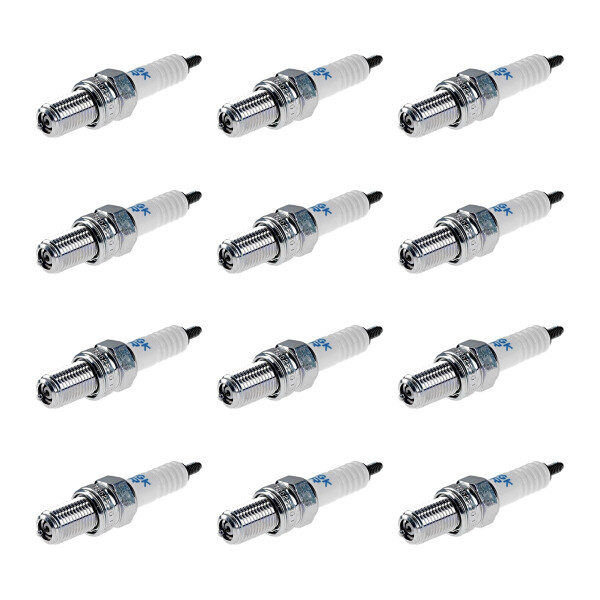 12 Spark Plugs with flat seal seat NGK aftermarket expertise for KAWASAKI
