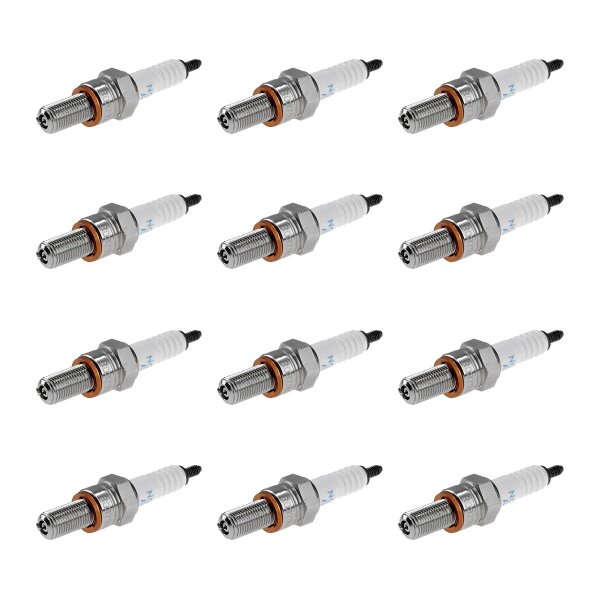 12 Spark Plugs with flat seal seat NGK suitable for YAMAHA and others