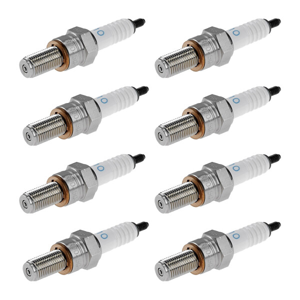 8 Zündkerzen mit Flachdichtsitz NGK Aftermarket-Expertise für u.a. SUZUKI