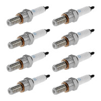 8 Zündkerzen mit Flachdichtsitz NGK...