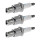 3 Spark Plugs fixed SAE connection NGK aftermarket expertise for MAZDA RX-8