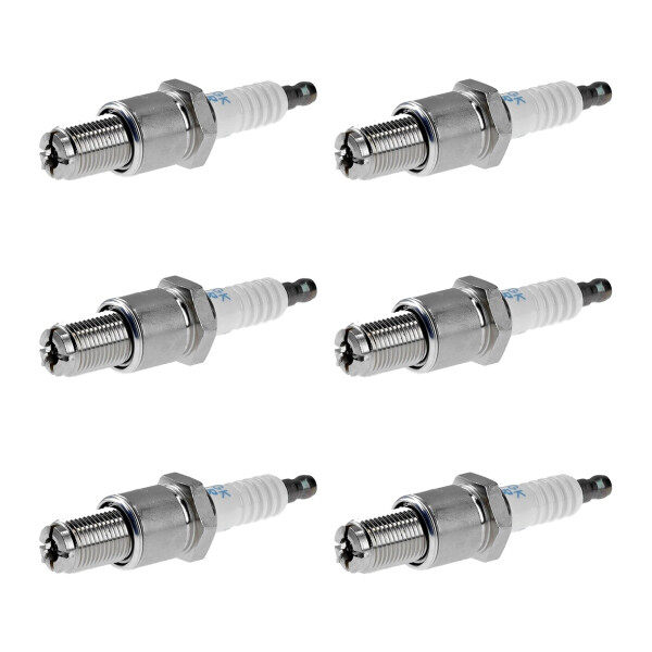 6 Zündkerzen fester SAE-Anschluss NGK Aftermarket-Expertise für MAZDA RX-8