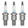 3 Spark Plugs fixed SAE connection NGK aftermarket expertise for MAZDA RX-8