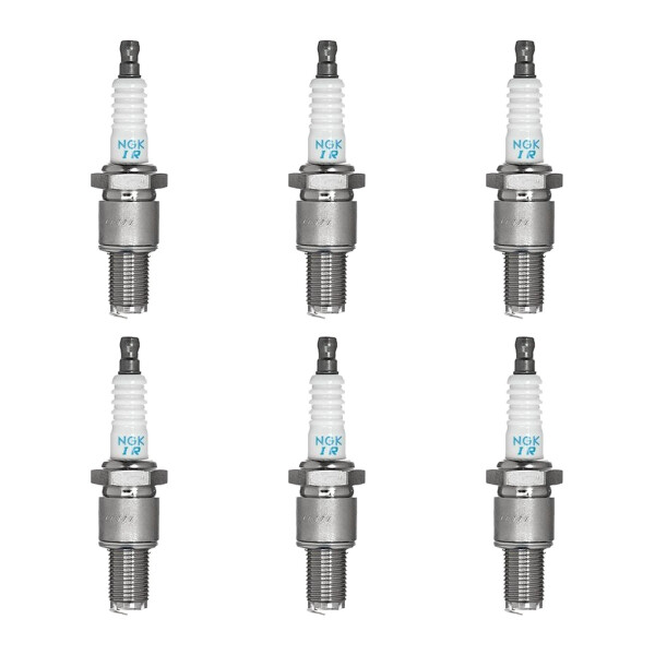 6 Zündkerzen fester SAE-Anschluss NGK Aftermarket-Expertise für MAZDA RX-8