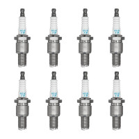 8 Spark Plugs fixed SAE connection NGK aftermarket...