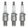3 Spark Plugs fixed SAE connection NGK aftermarket expertise for MAZDA RX-8