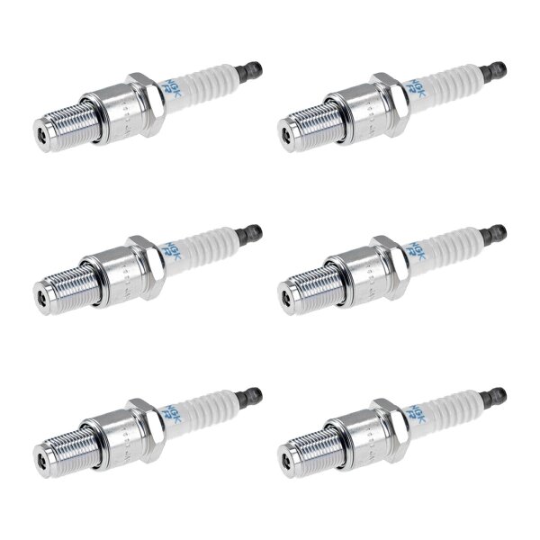 6 Spark Plugs fixed SAE connection NGK aftermarket expertise for MAZDA