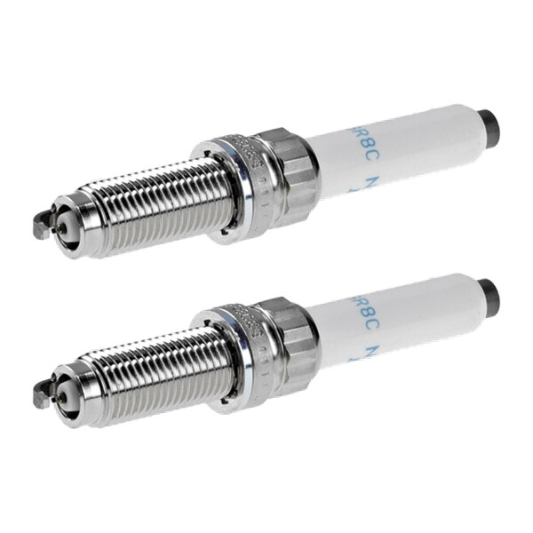 2 Spark Plugs interference suppressed 5 kOhm NGK for BMW 5 Series and others
