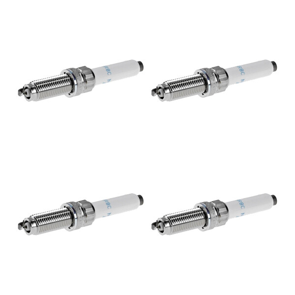 4 Spark Plugs interference suppressed 5 kOhm NGK for BMW 5 Series and others