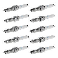 10 Spark Plugs interference suppressed 5 kOhm NGK for BMW...