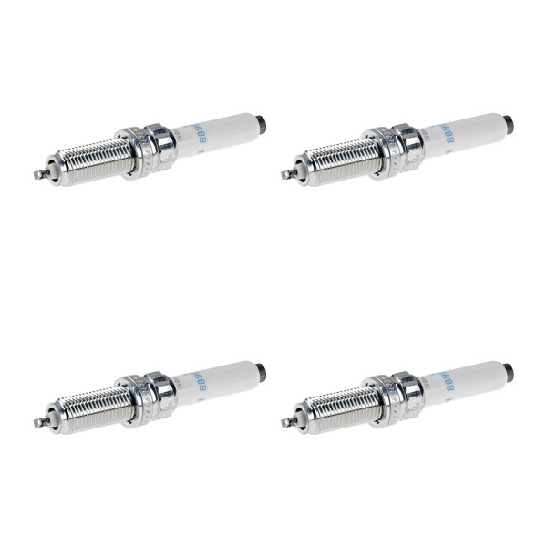 4 Spark Plugs with flat seal seat NGK suitable for BMW 5 Series and others
