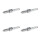 4 Spark Plugs with flat seal seat NGK suitable for BMW 5 Series and others