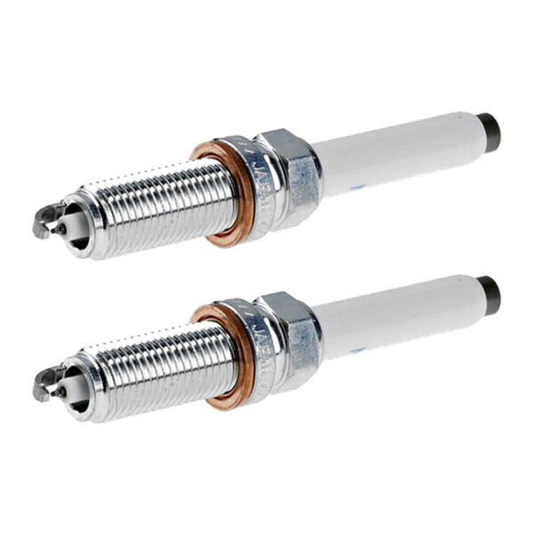 2 Zündkerzen mit Flachdichtsitz NGK für u.a. MERCEDES-BENZ E-KLASSE