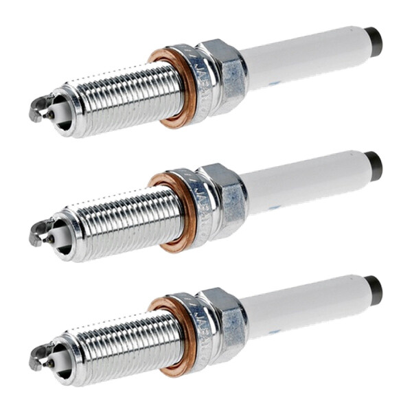 3 Spark Plugs with flat seal seat NGK for MERCEDES-BENZ E-CLASS and others
