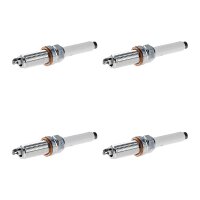 4 Zündkerzen mit Flachdichtsitz NGK für u.a....