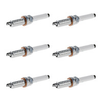 6 Zündkerzen mit Flachdichtsitz NGK für u.a....