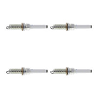 4 Spark Plugs with flat seal seat NGK for MERCEDES-BENZ...